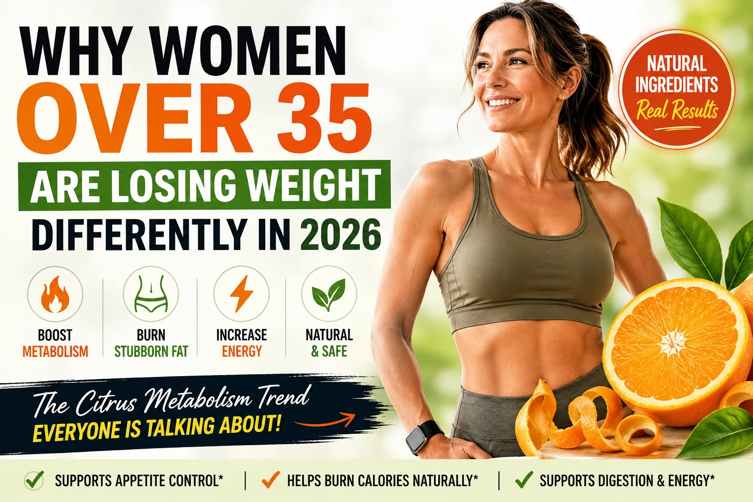 CitrusBurn weightloss Women over 35